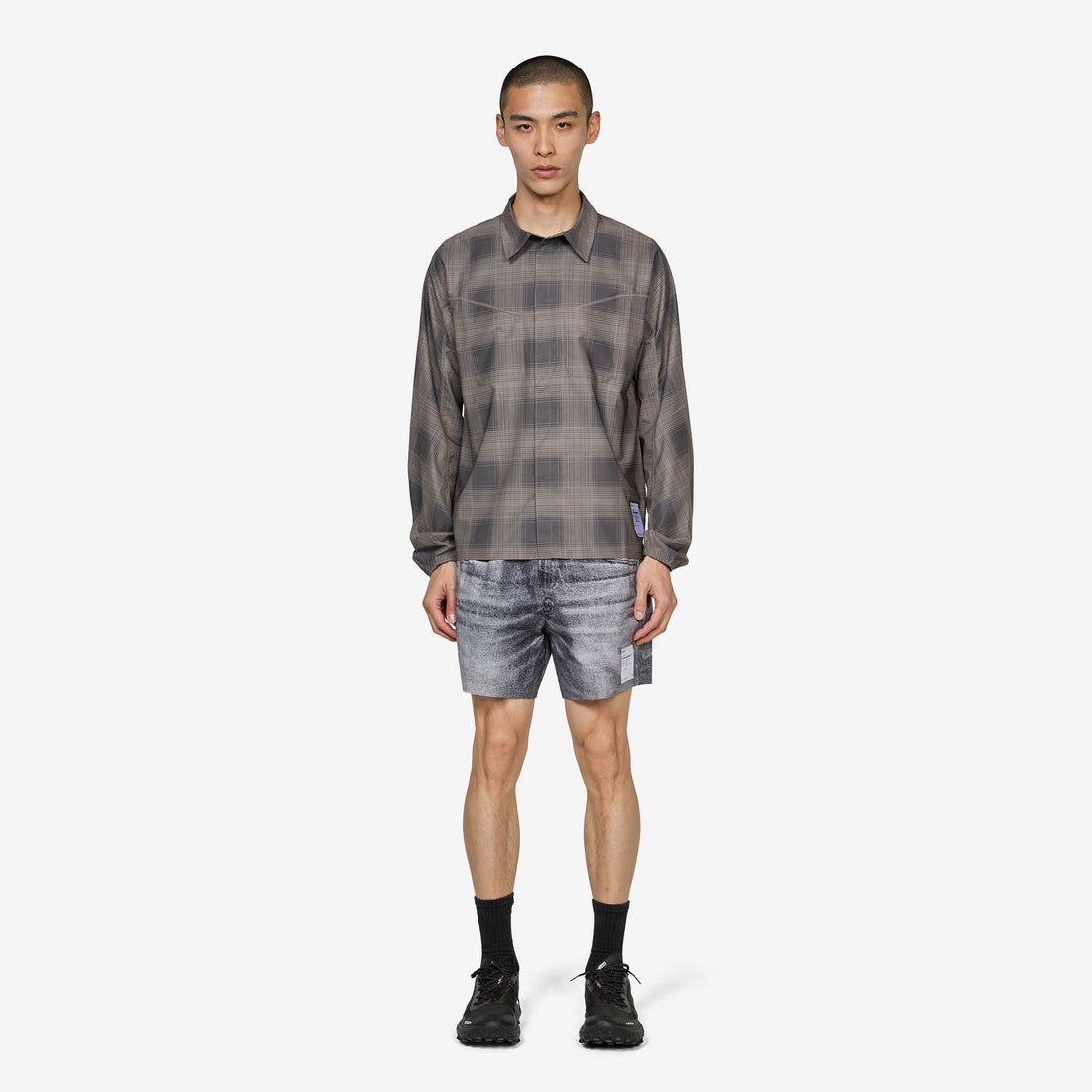 AmbientWarp™ River Shirt Check Green Shirts
