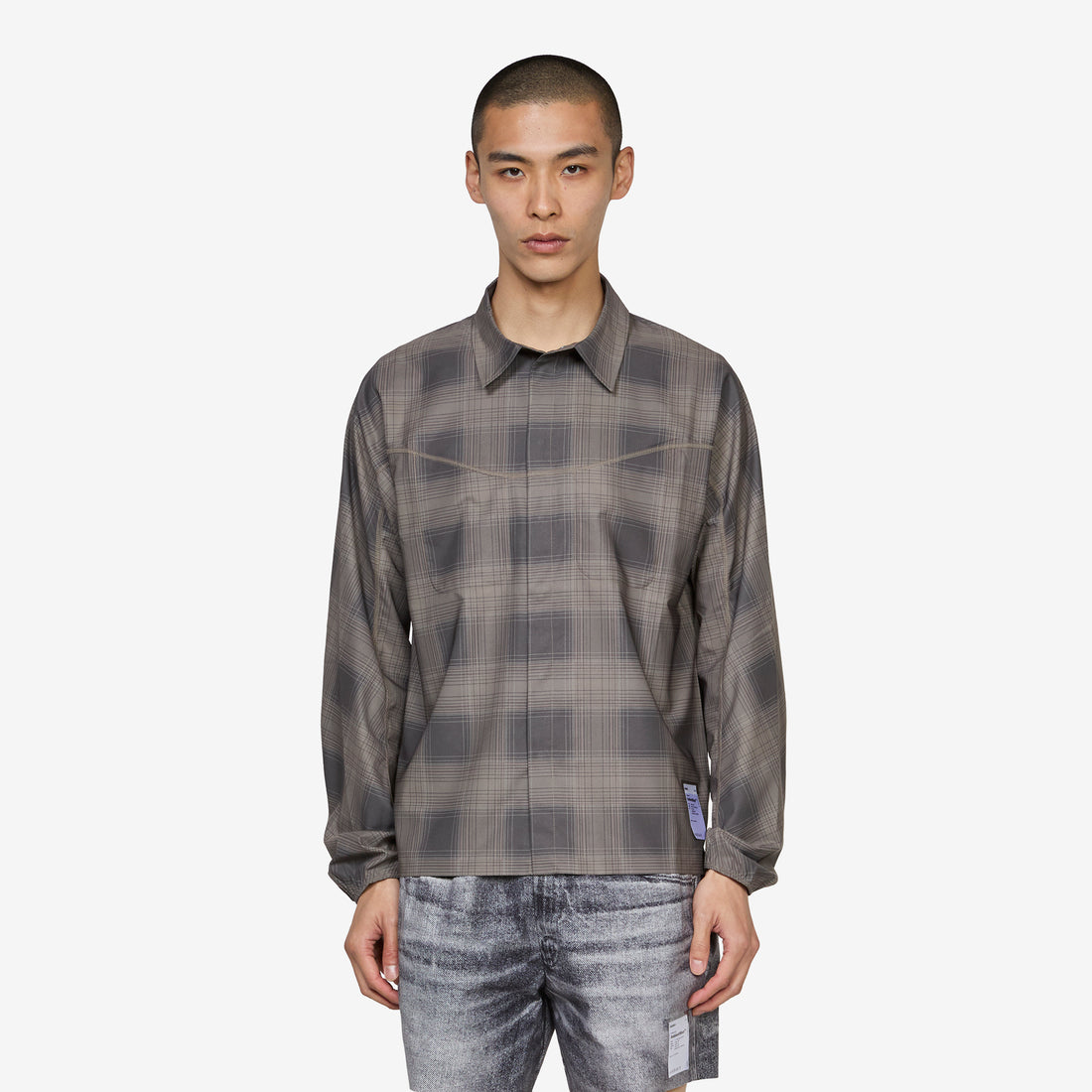 AmbientWarp™ River Shirt Check Green Shirts