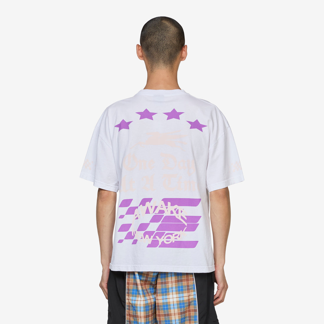 One Day At A Time T-Shirt White Tees