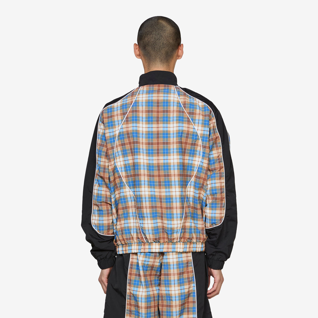 Les Performance Track Jacket Plaid Jackets
