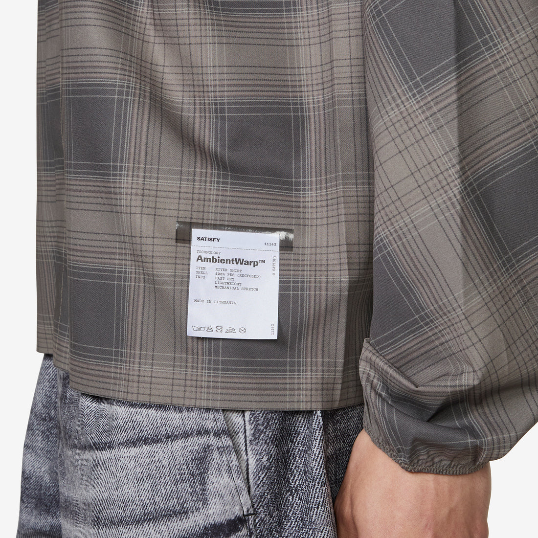 AmbientWarp™ River Shirt Check Green Shirts