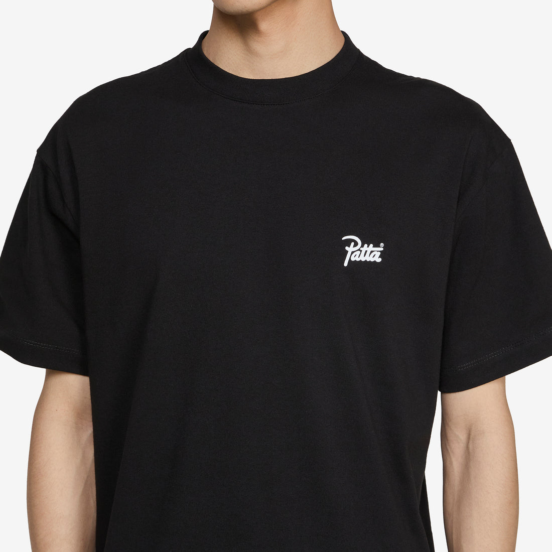 Script Logo T-Shirt Black Tees