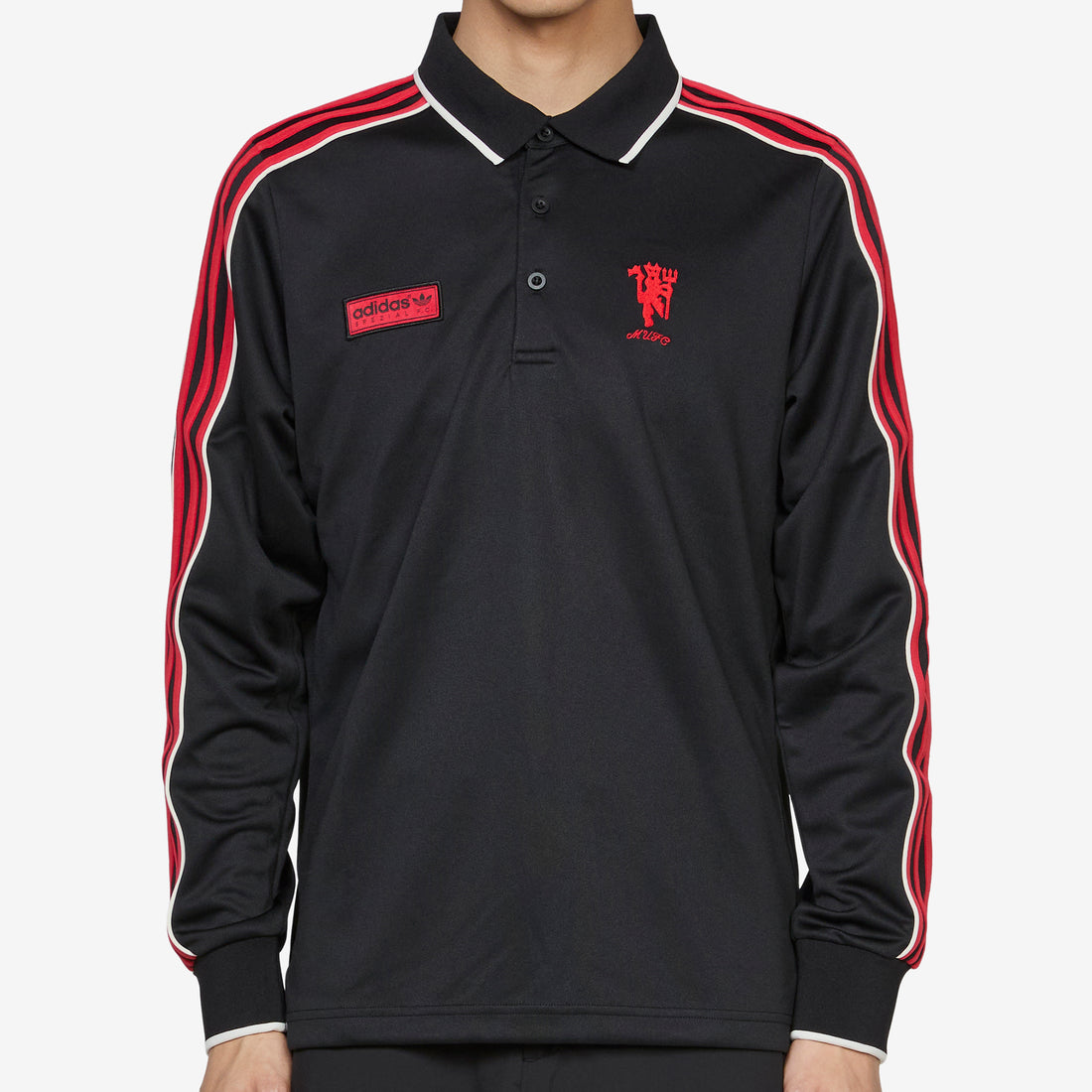 SPZL F.C. Manchester United Polo Black Shirts