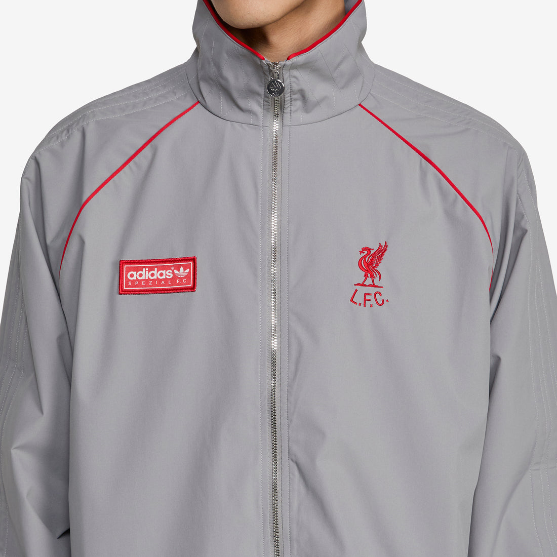 SPZL F.C. Liverpool Track Top Dove Grey Jackets