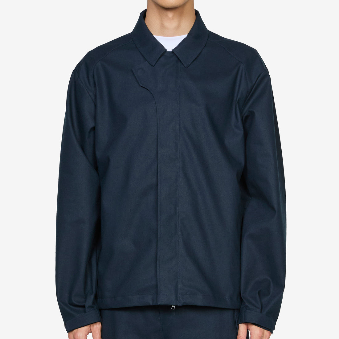 Waypoint Linen Cotton Mixed WP Jacket Dark Navy Jackets