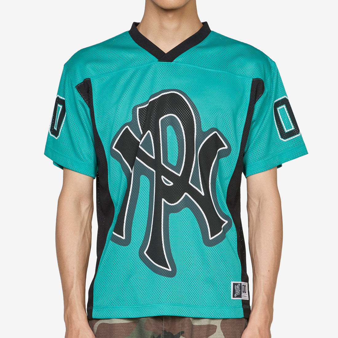 NYP Sports Poly Short Sleeve Jersey Aqua Tees