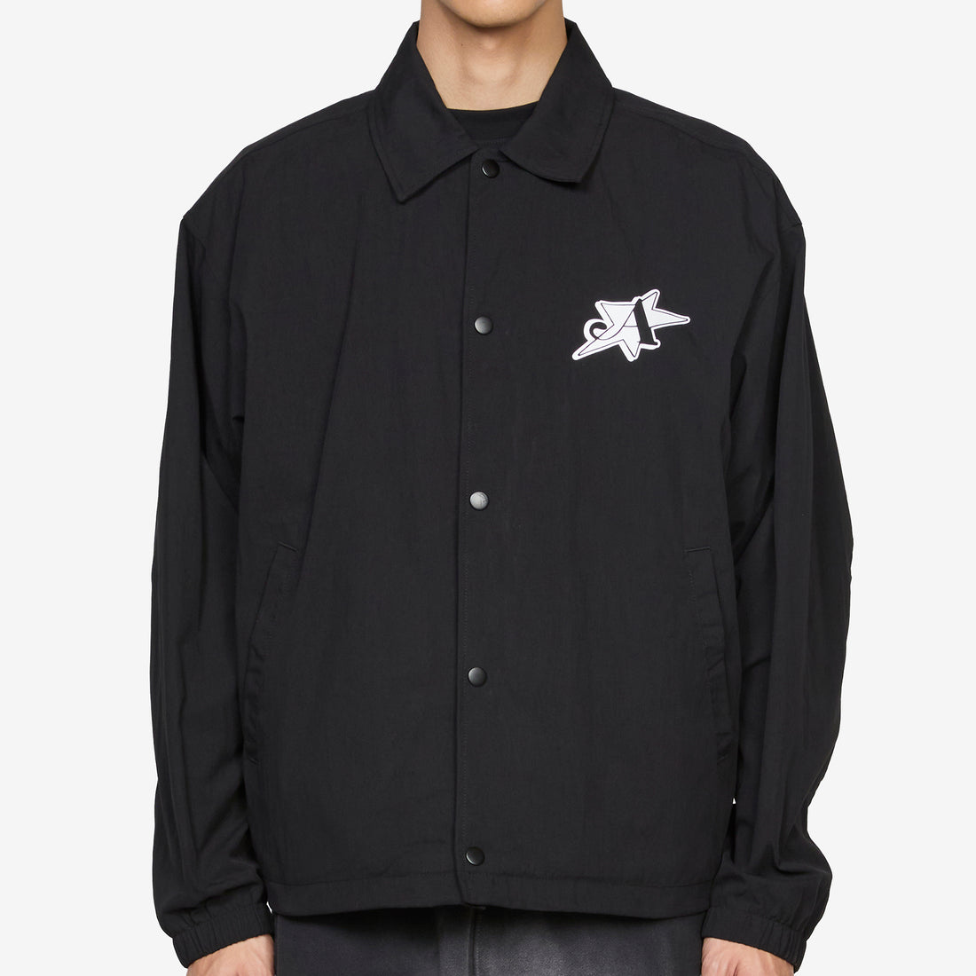 L.E.S Community Coaches Jacket Black Jackets
