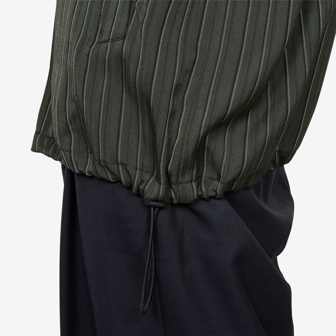 Viscose Shell Jacket Dark Green Jackets
