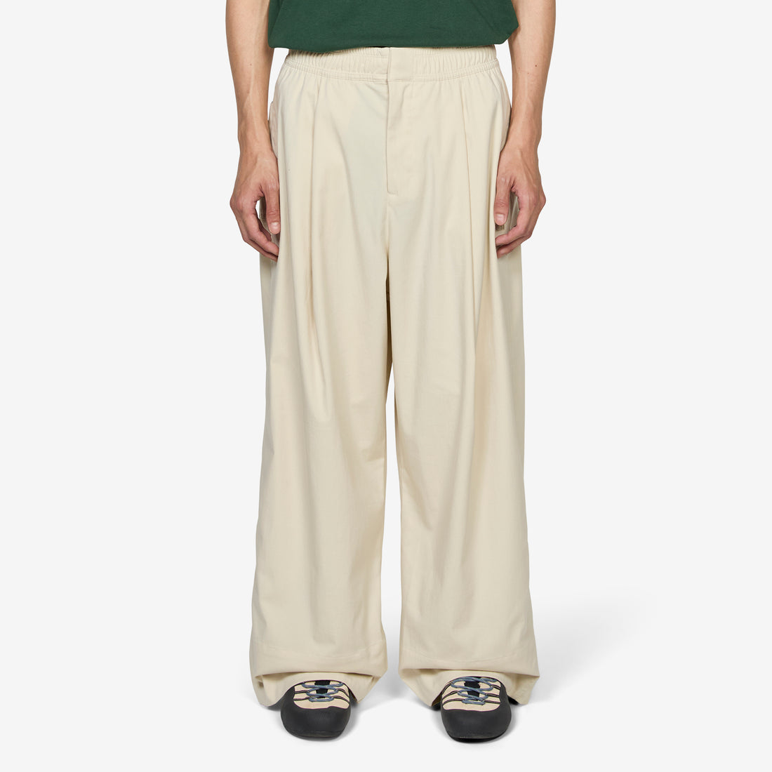 EVD Twill Wide Pants Desert Stone Pants
