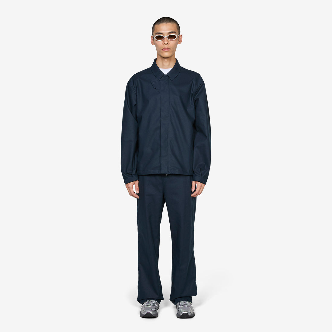Waypoint Linen Cotton Mixed WP Jacket Dark Navy Jackets