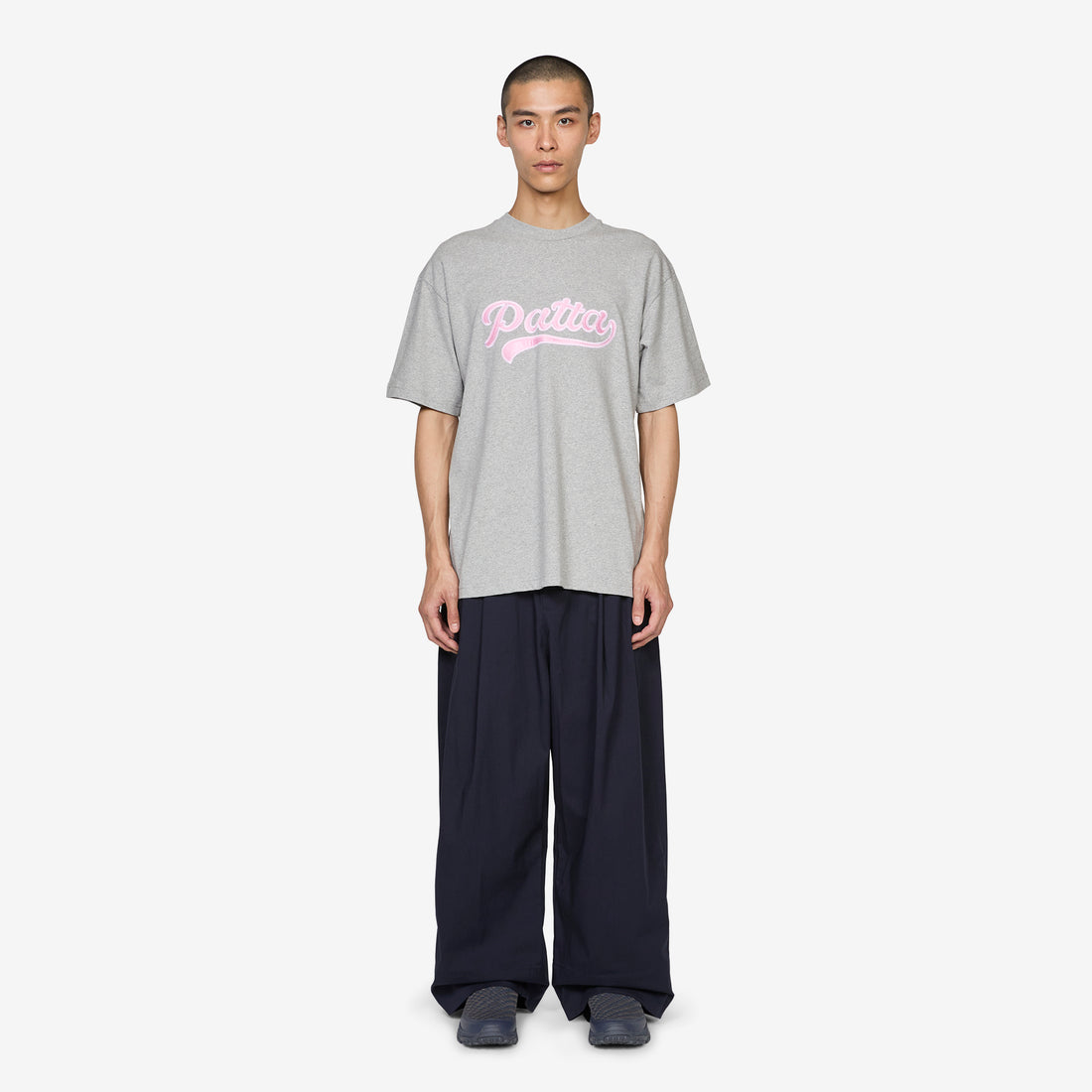 Logo Tail T-Shirt Grey Heather Tees