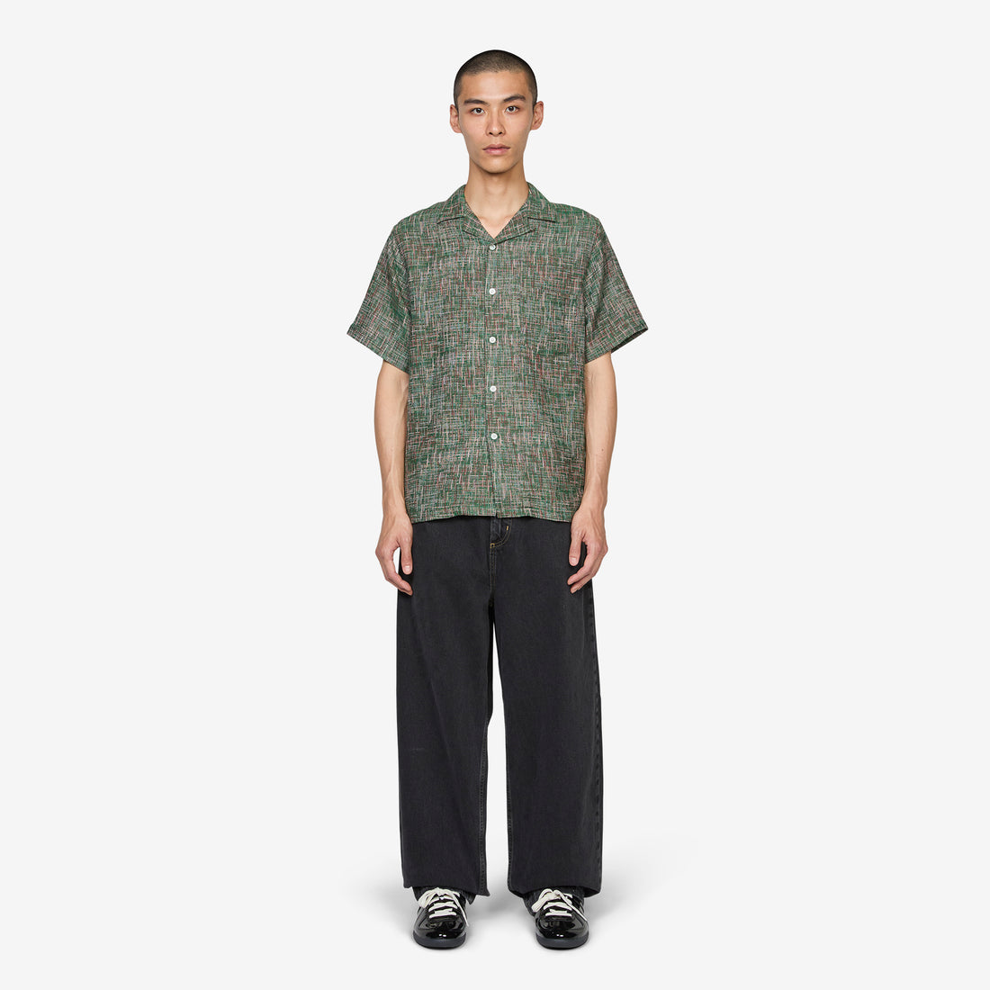 Brandon Pant Black Stone Wash Pants