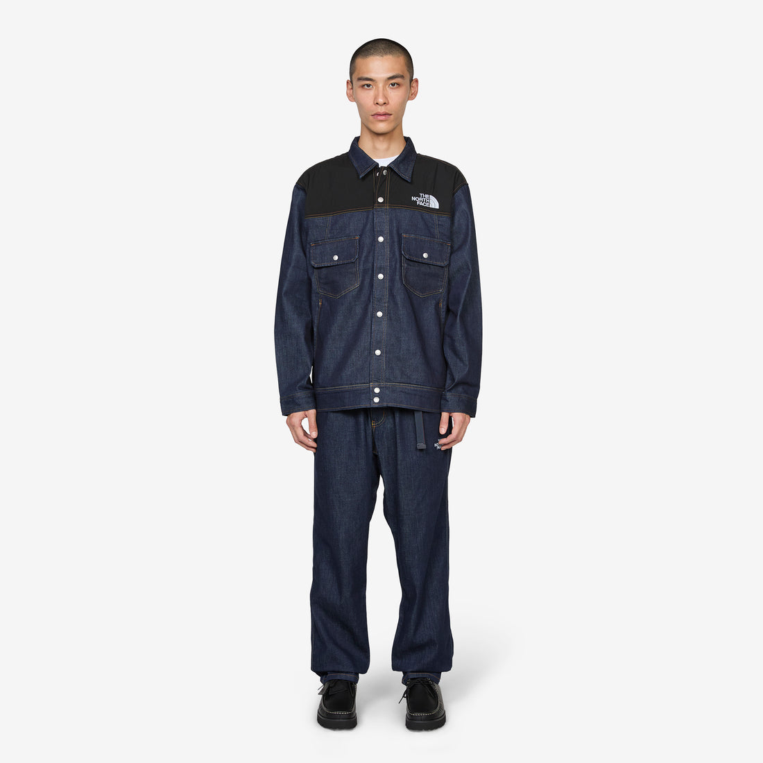 Denim Pants Cordura Dark Indigo Denim Wash Pants