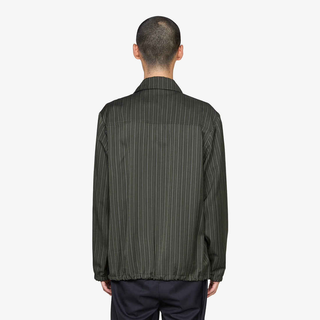Viscose Shell Jacket Dark Green Jackets