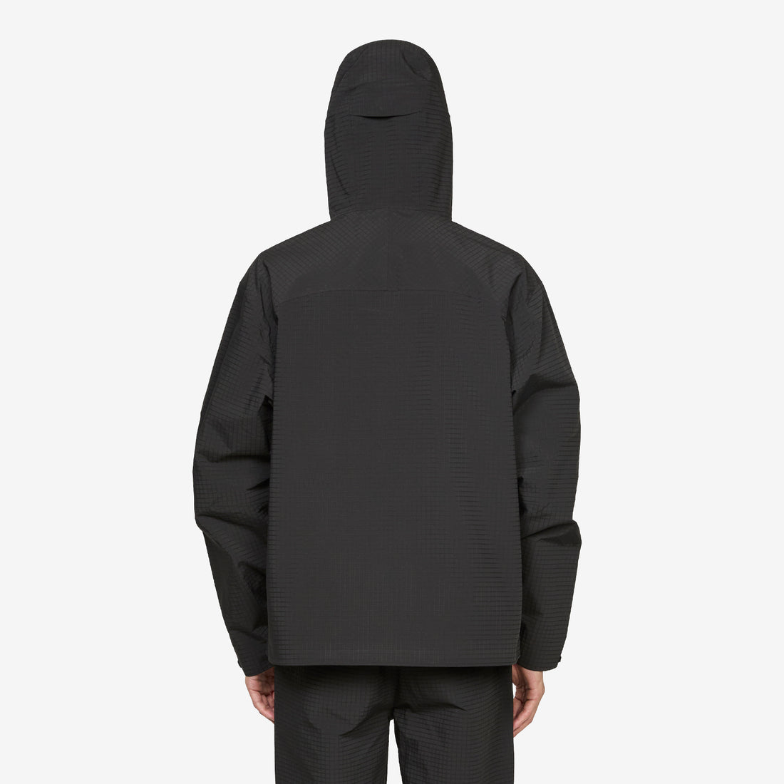 Waypoint Ripstop Hooded Jacket Charcoal Black Jumpers