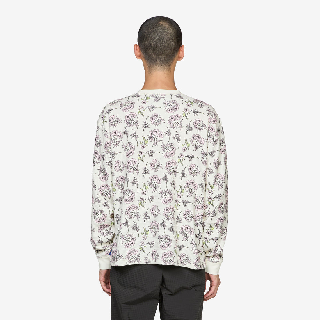 Floral Thermal White Tees