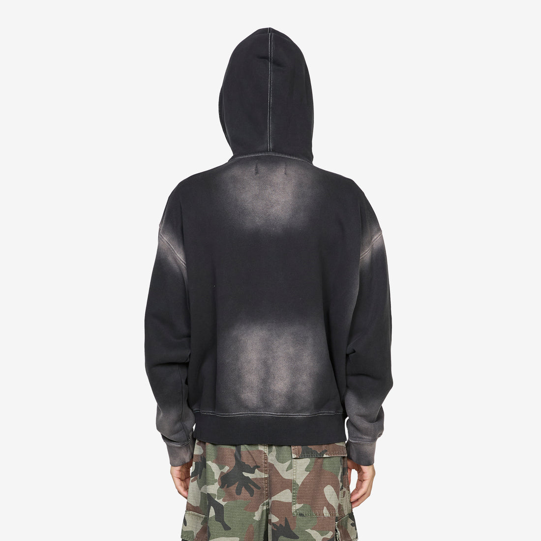 Collegiate Arch Zip Hoodie Black Jumpers