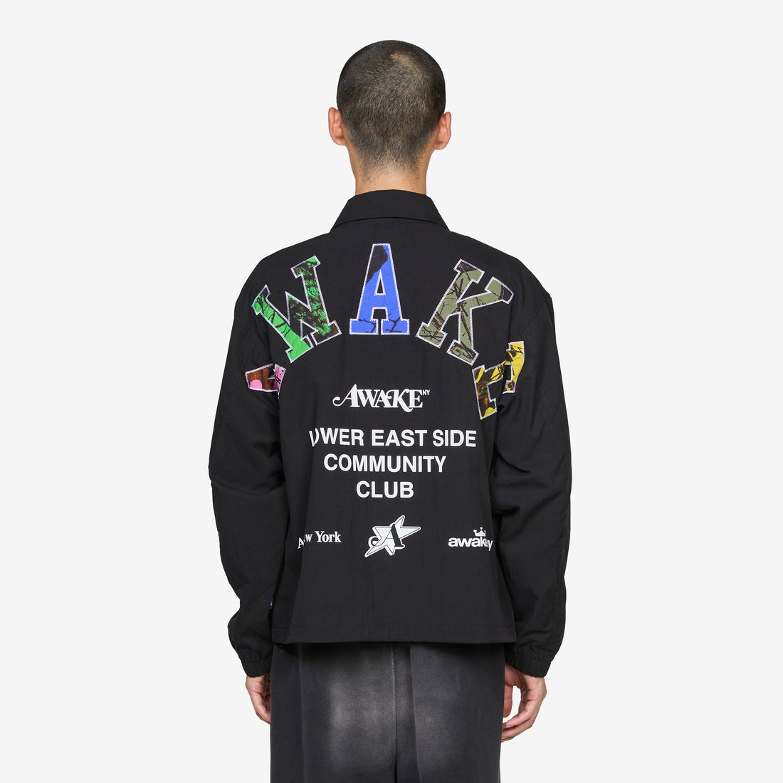 L.E.S Community Coaches Jacket Black Jackets