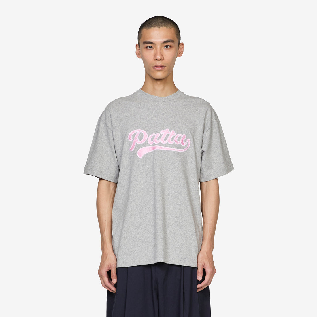 Logo Tail T-Shirt Grey Heather Tees