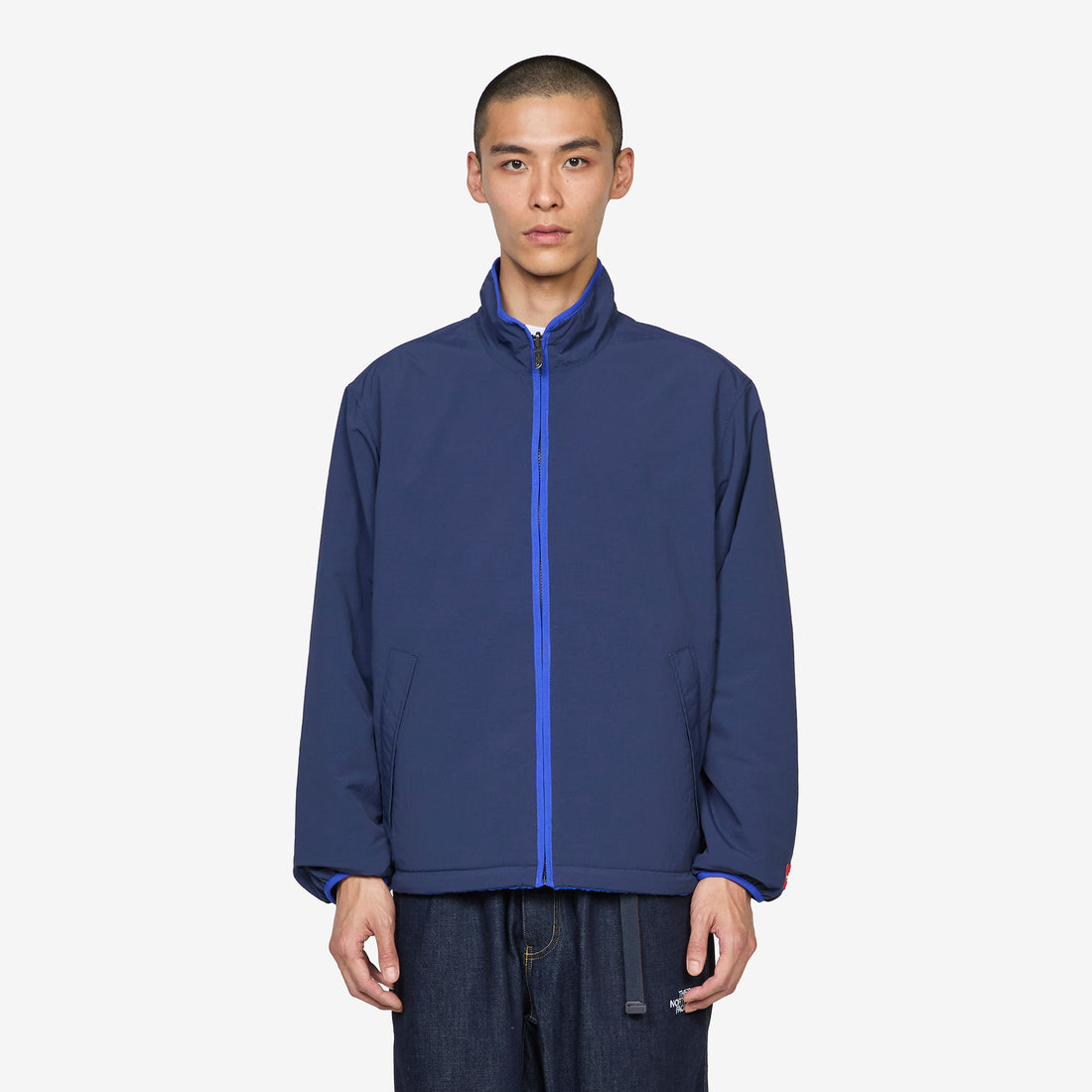 TNF™ Red Box Reversible Fleece Jacket Summit Navy | TNF Blue Jackets