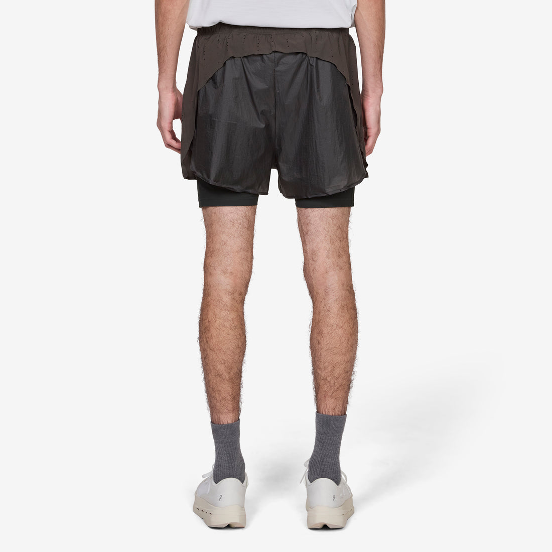 Post Archive Faction (PAF) x Zero 2-in-1 Shorts Molasses | Black Shorts