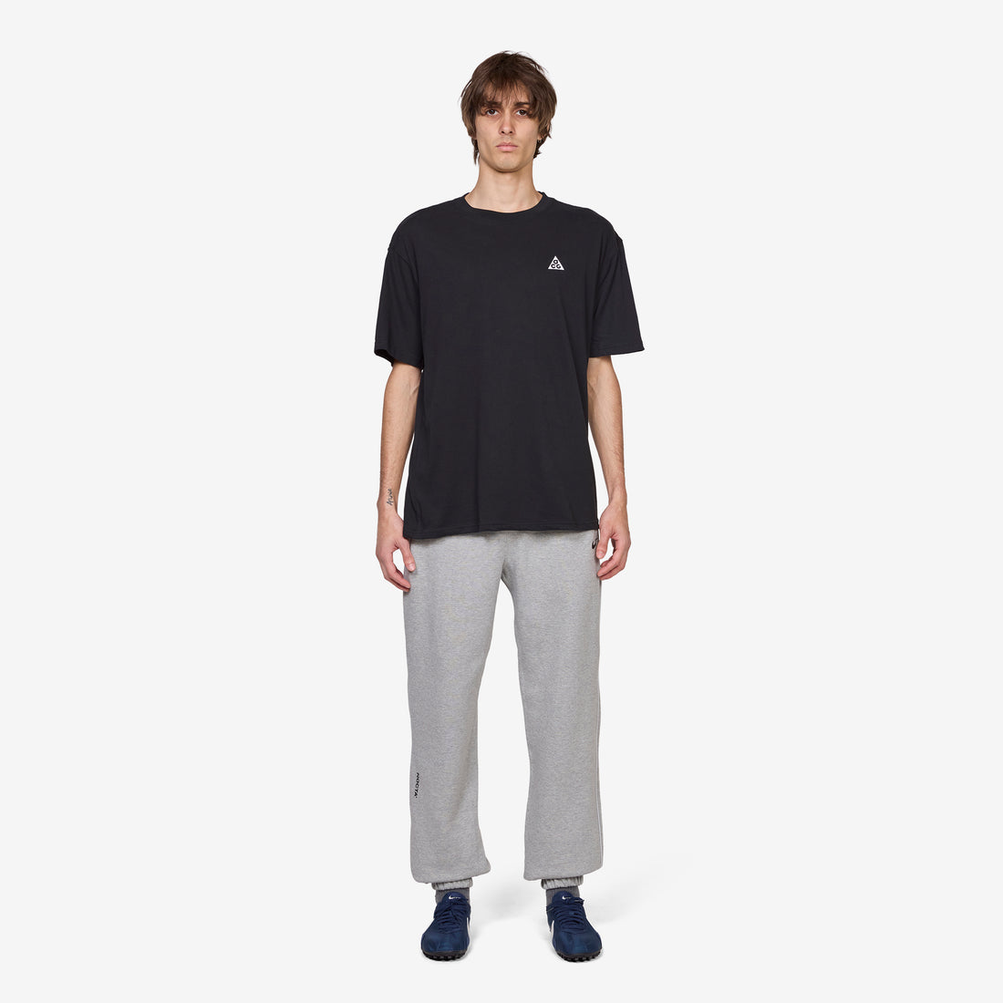 NOCTA Fleece Pant Dark Grey Heather | Matte Silver | Black Pants