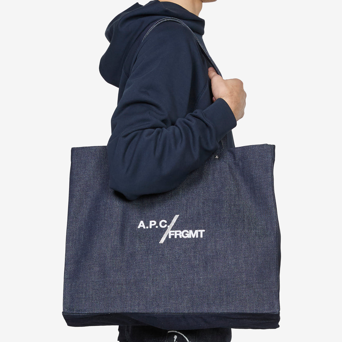 Fragment x Je Sors Ce Soir Shopping Bag Indigo Bags