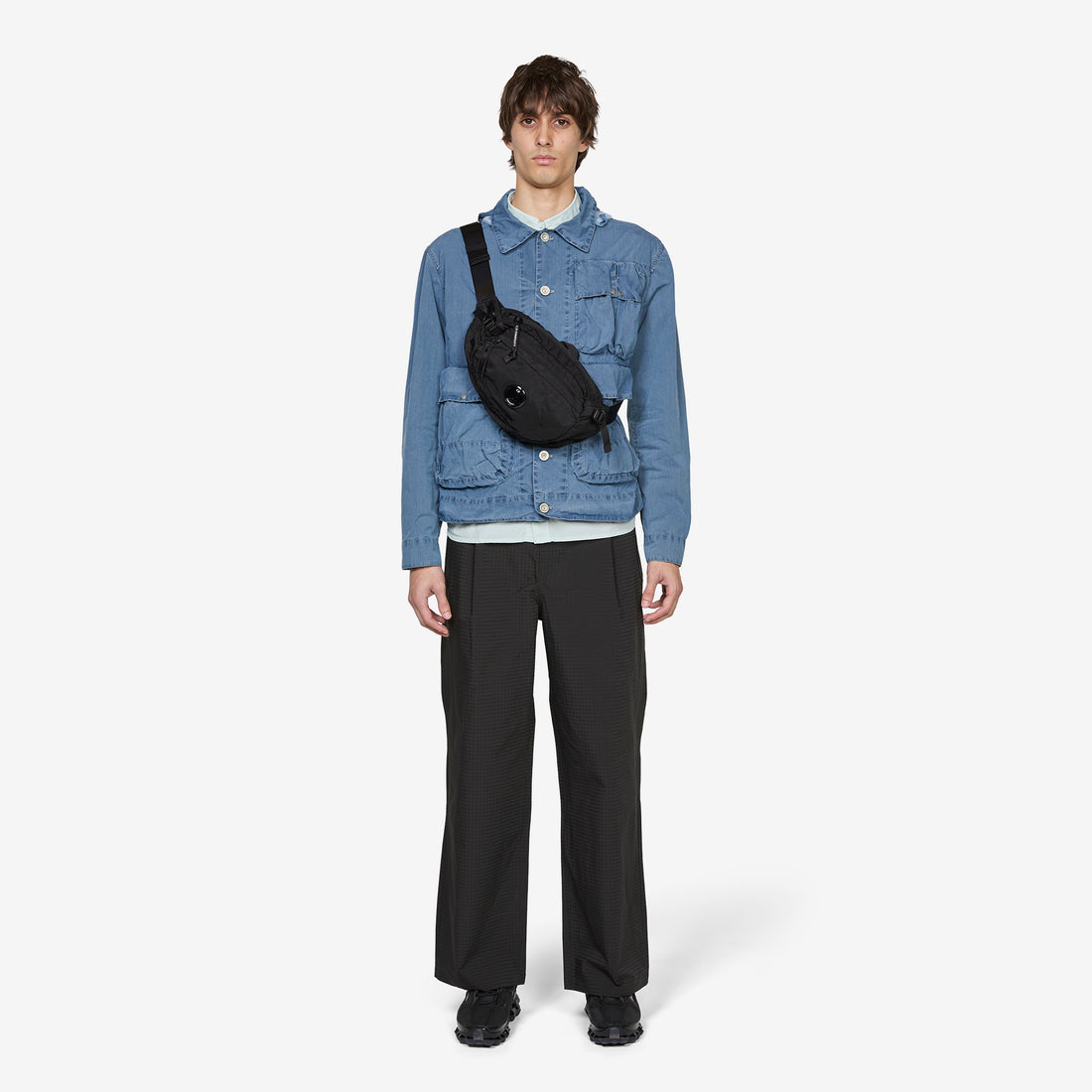 Nylon B Waistbag Black Bags