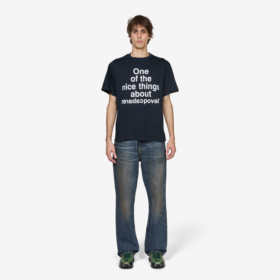 Nice Things T-Shirt Navy Tees