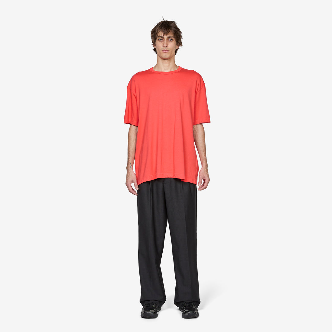 Back Logo T-Shirt Red Tees