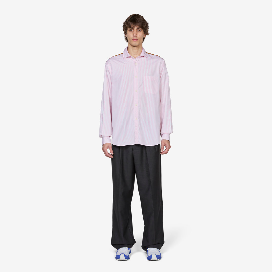 Stripe & Check Shirt White | Pink | Red Shirts