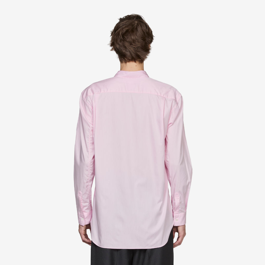 Curve Patchwork Shirt Pink | Mix Shirts
