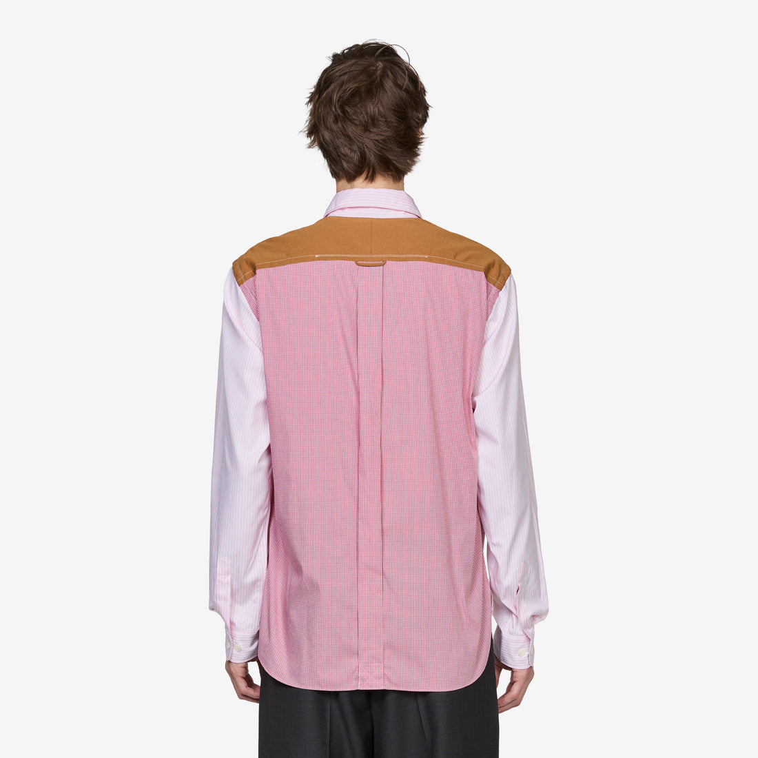 Stripe & Check Shirt White | Pink | Red Shirts