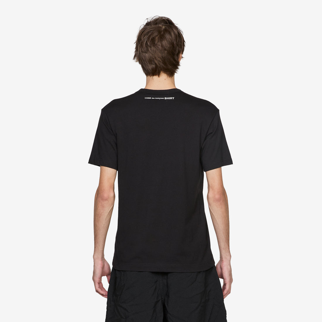 Neck Logo T-Shirt Black Tees
