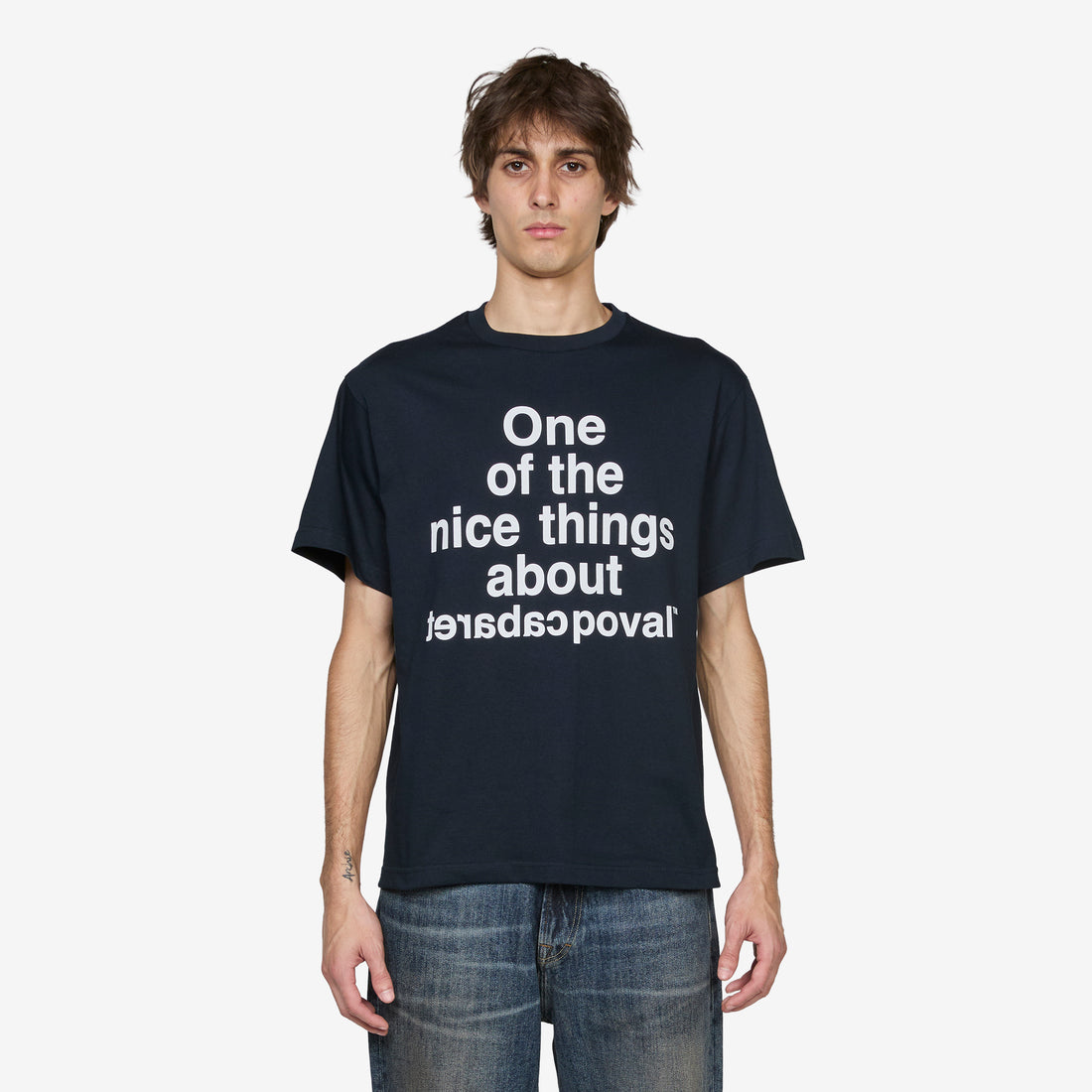 Nice Things T-Shirt Navy Tees