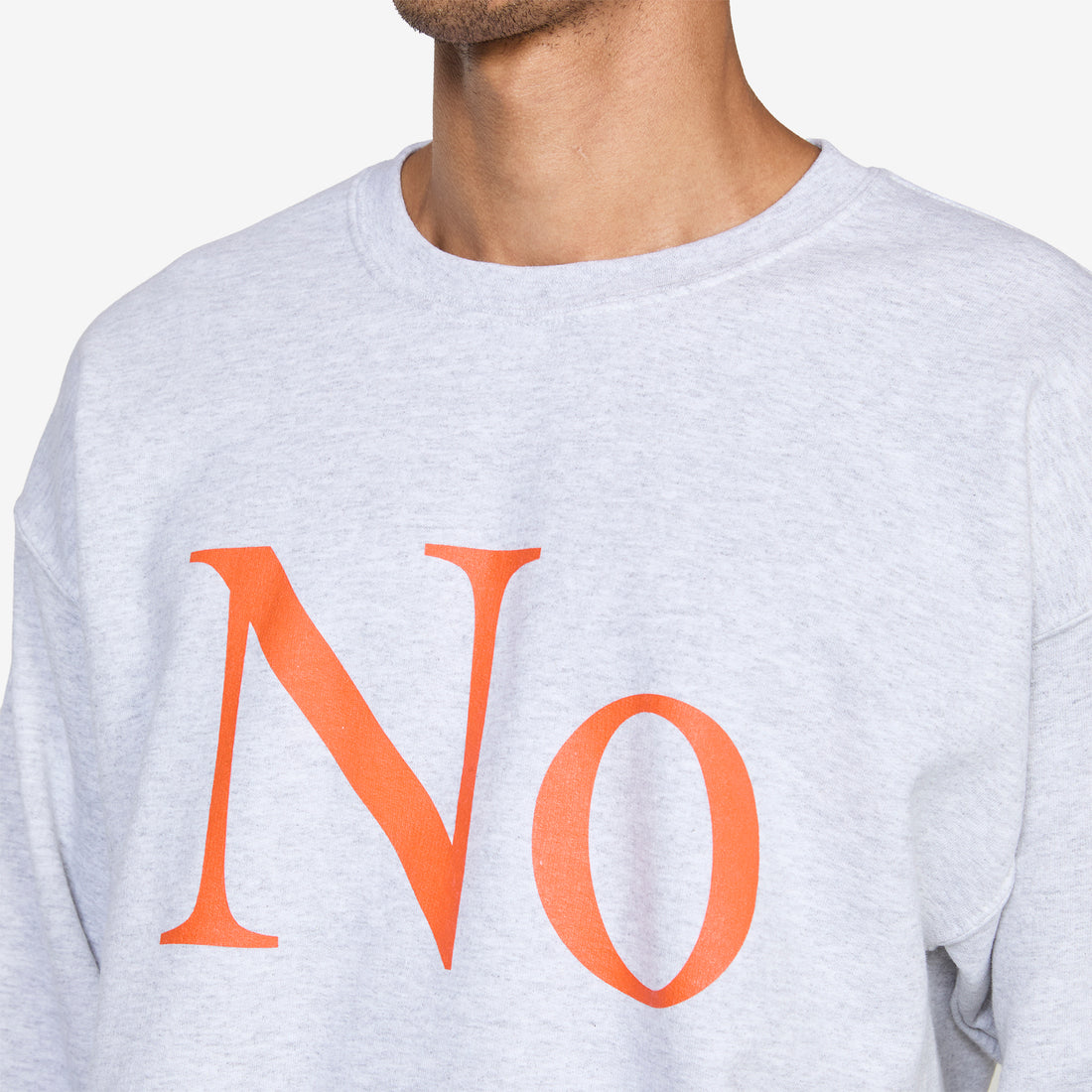 No Crewneck Ash Jumpers