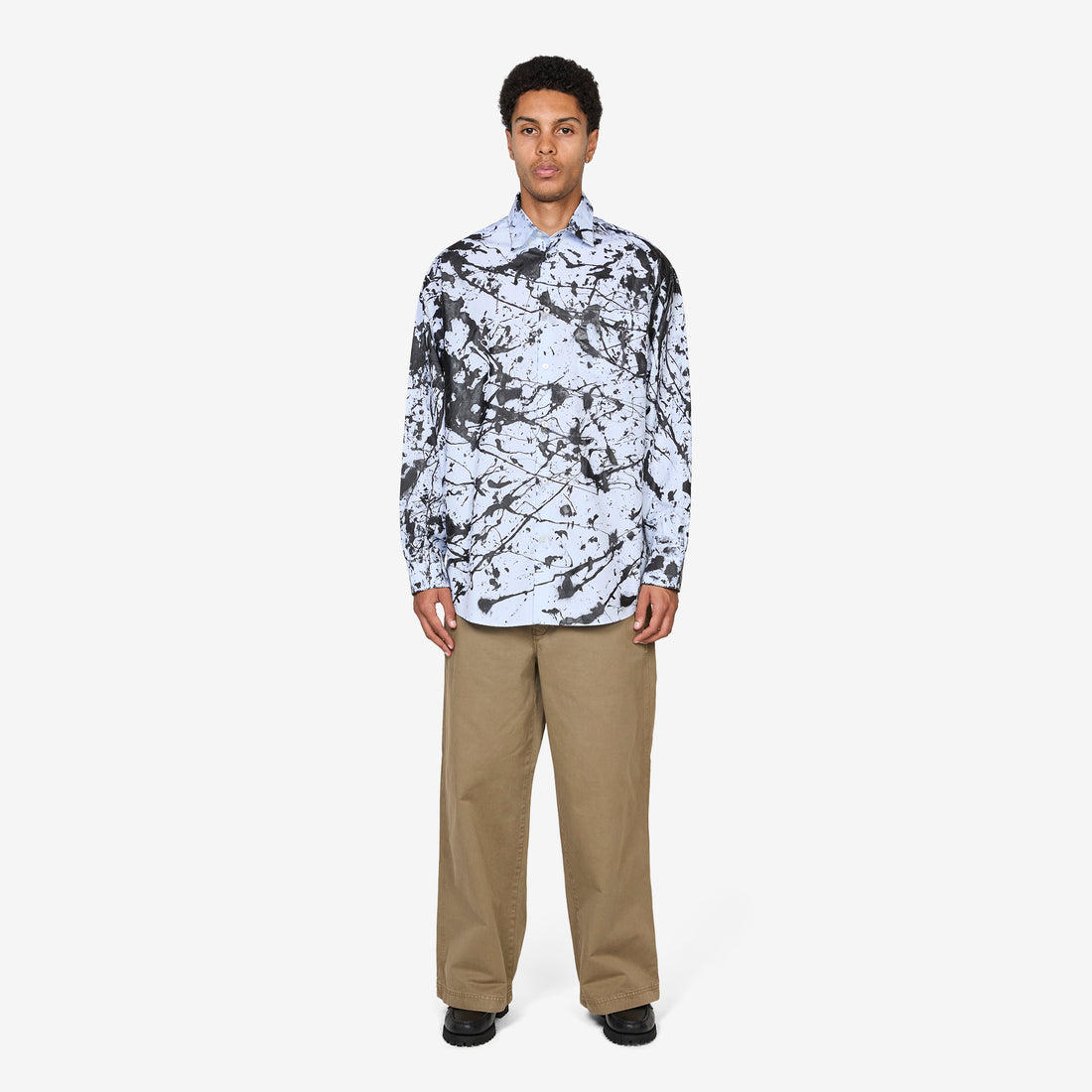 Button Down Shirt Hand-Painted Shirts