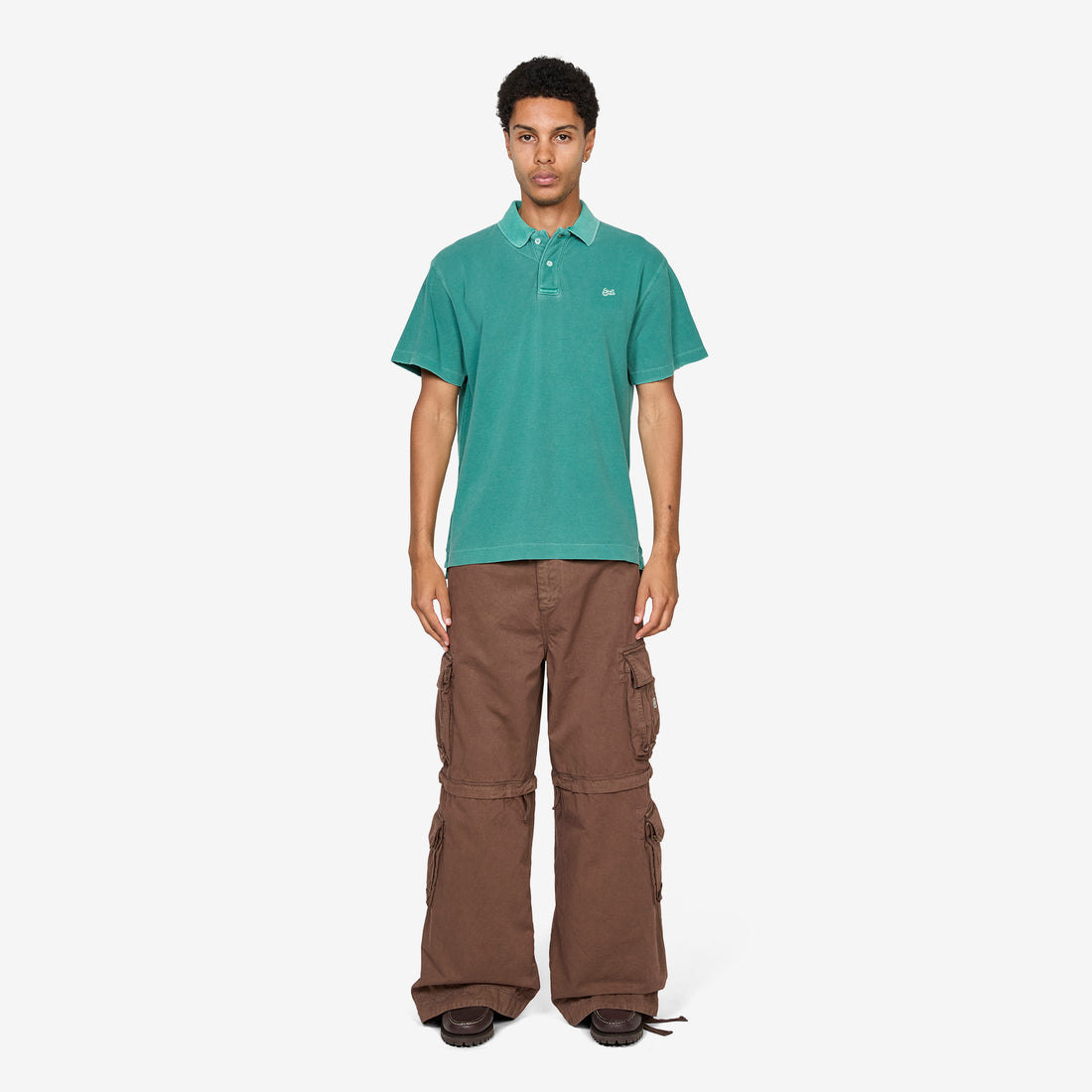 Zip-Off Cargo Pants Brown Pants