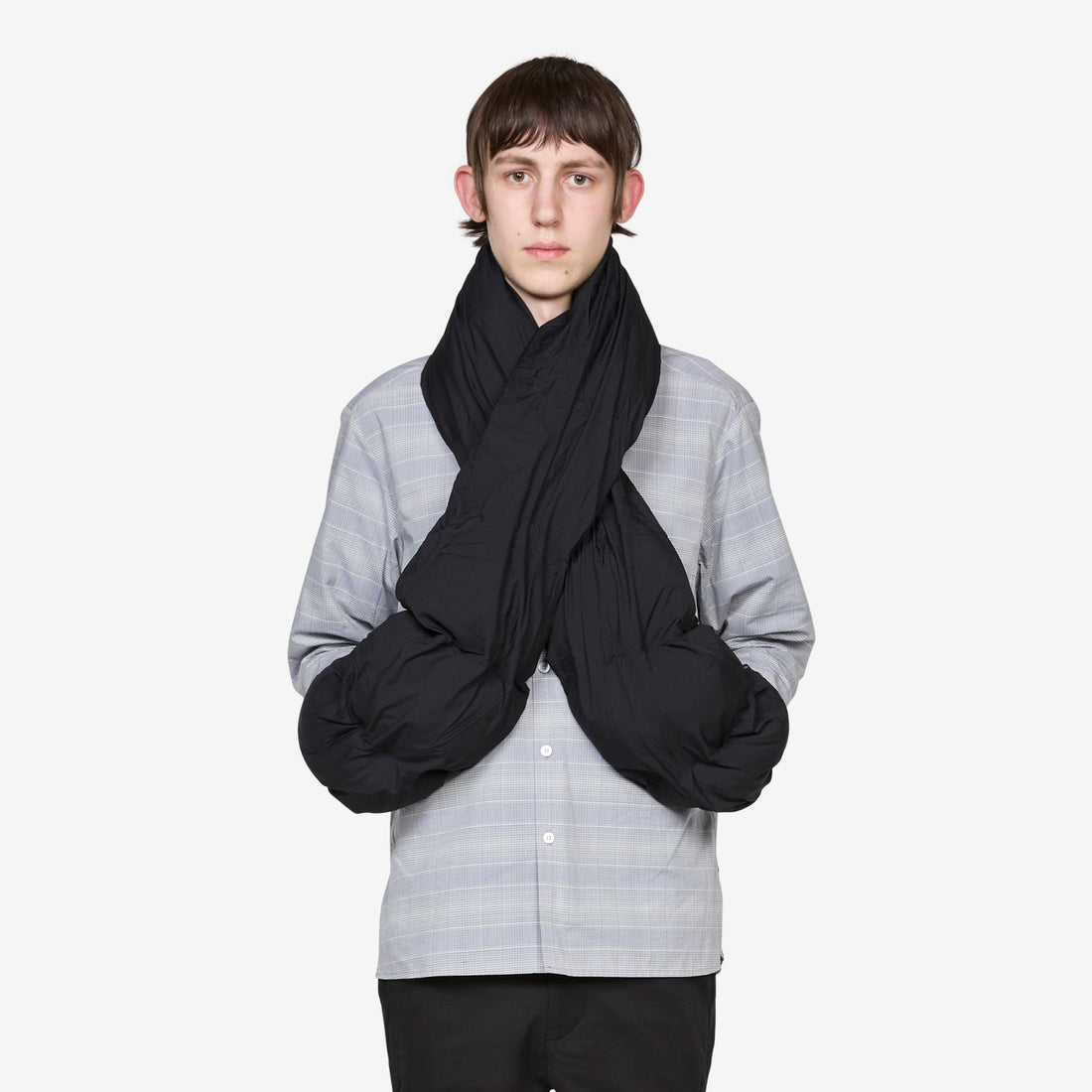 Archive Cocoon Scarf Black Accessories