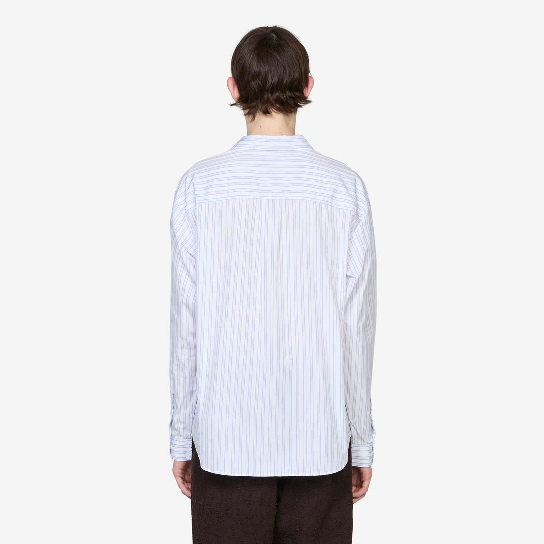 Distant Shirt Conventional Stripe Shirts
