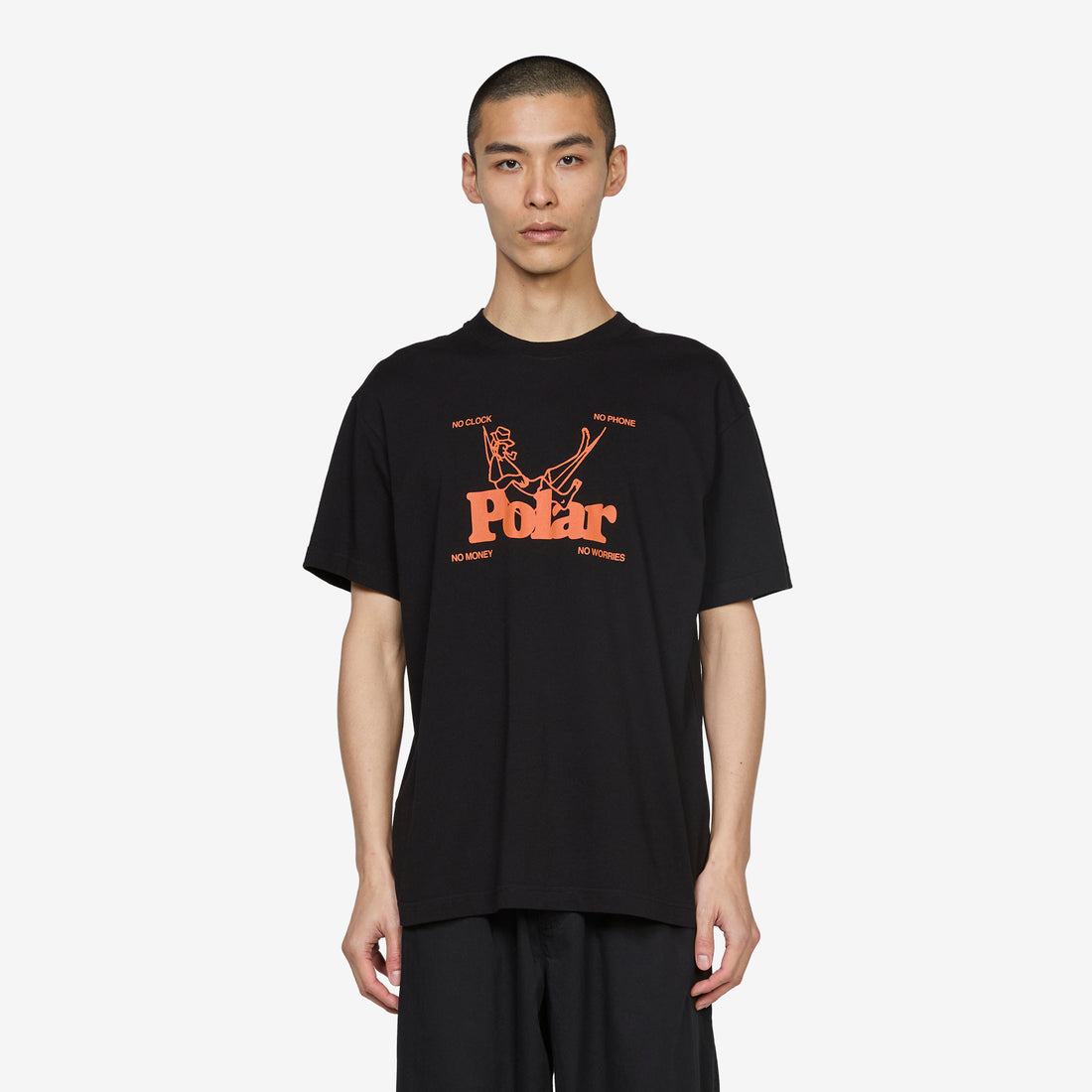 No Worries T-Shirt Black Tees