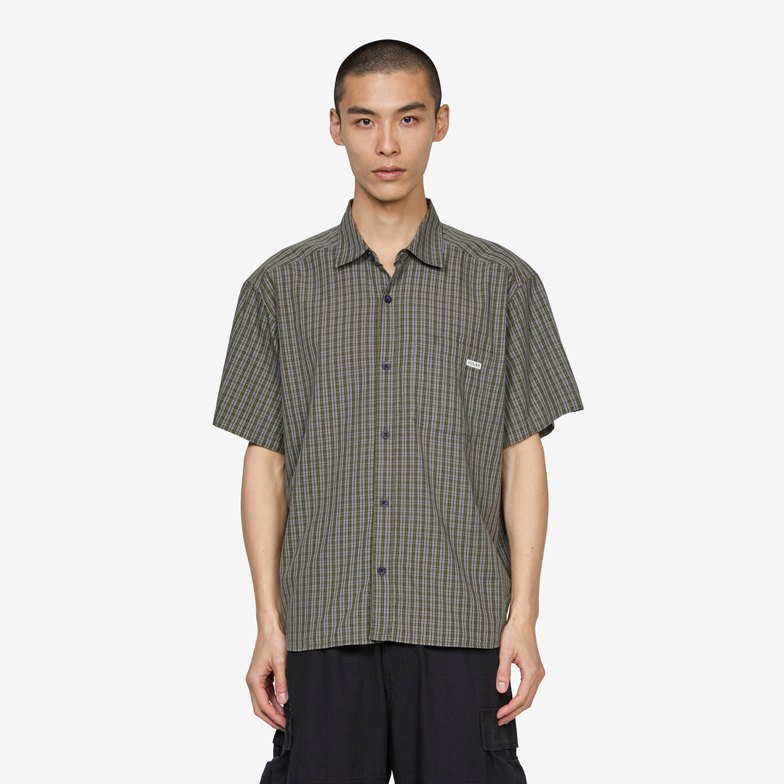 Mitchell Shirt Black | Green Shirts