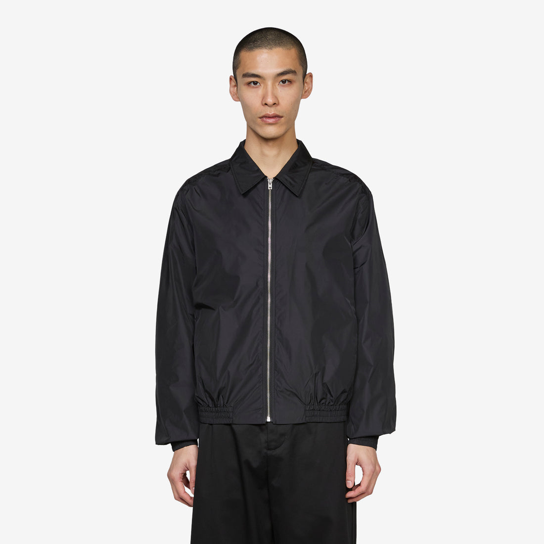 Okot Soft Technical Taffeta Jacket Black Jackets