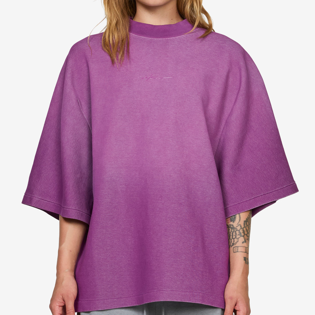 Women's Energy Oversized Short-Sleeve T-Shirt Bold Berry Tees