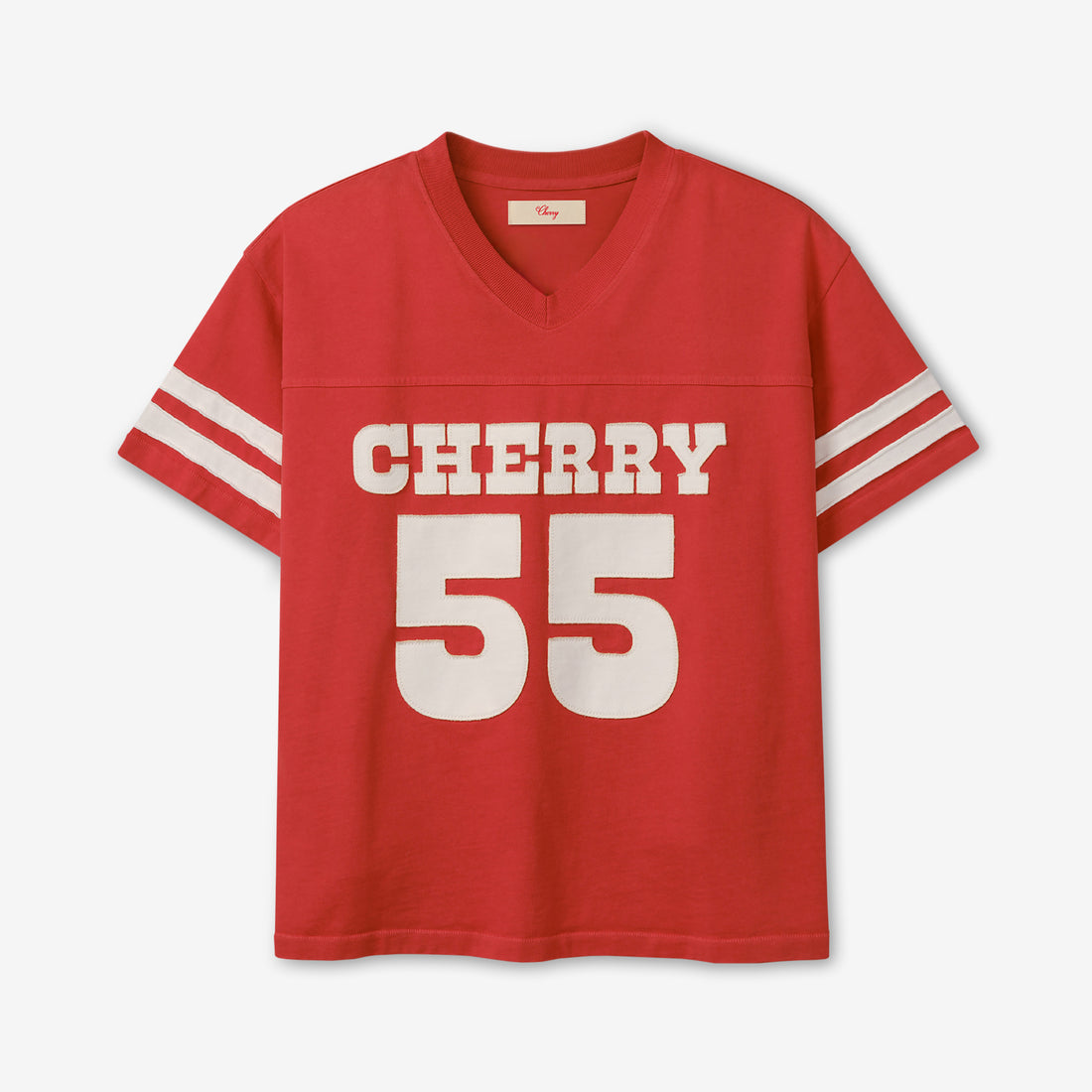Applique Football Jersey Tomato Tees