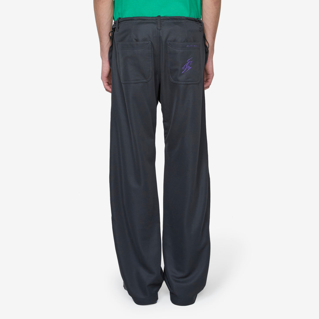 ASICS NOVALIS Liatrisory Trouser Anthracite | Asics Blue Pants