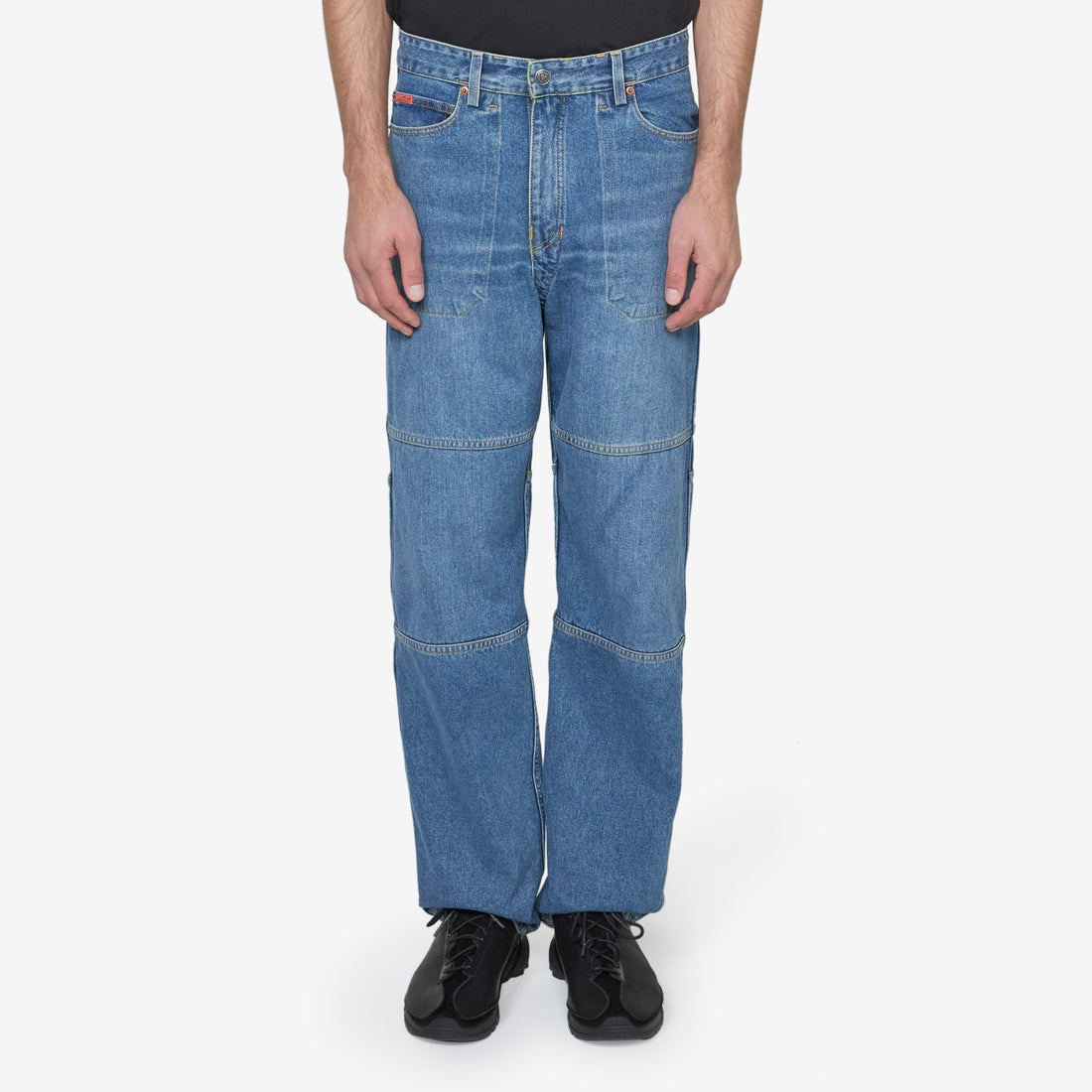 Reversible Camo Jean Blue Camo Pants