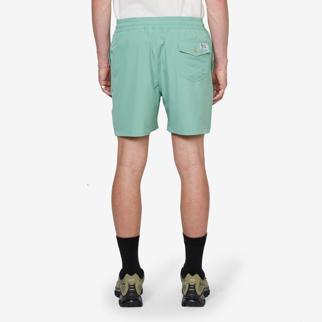 5.75-Inch Traveler Classic Swim Trunk Faded Mint Shorts