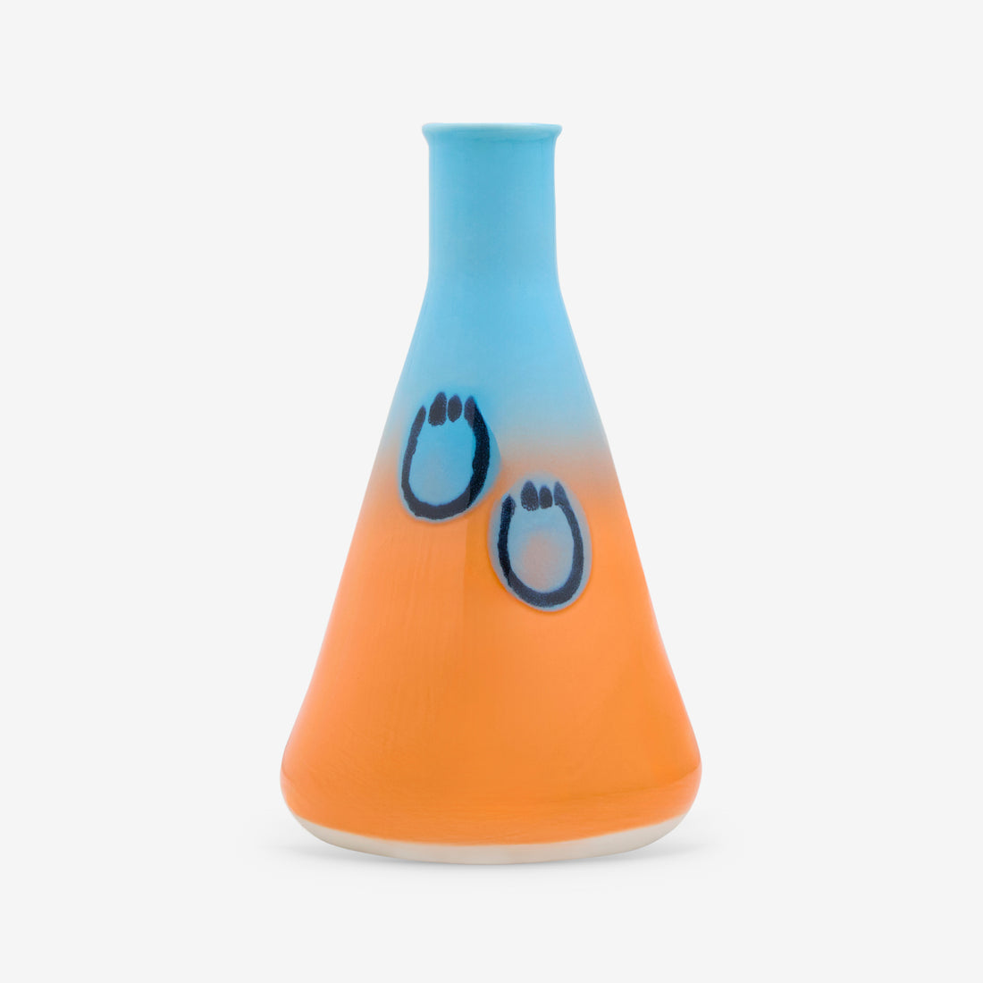 Erlenmeyer Jug Water Orange Gradient Smile Lifestyle