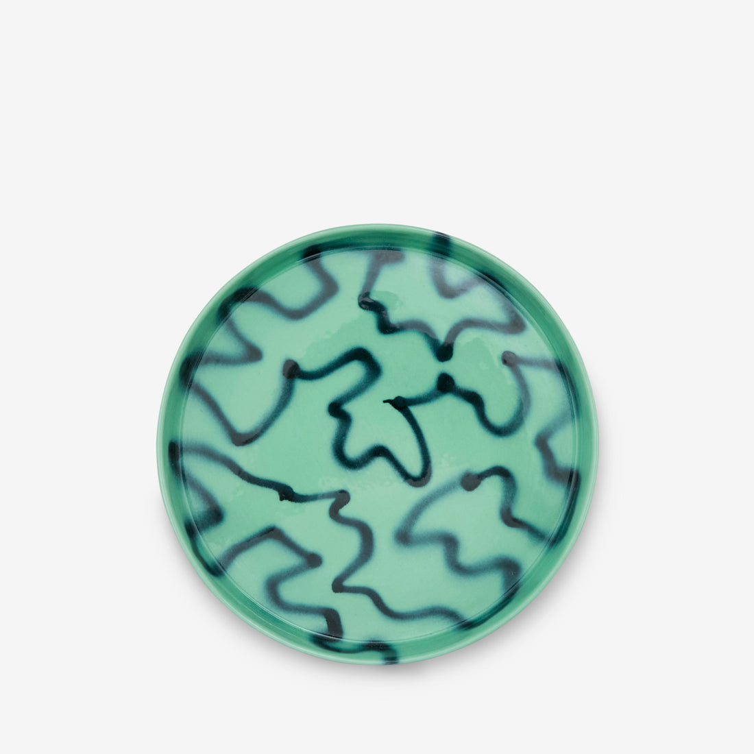 Baby Plate Kawaii Green Pizza Lifestyle